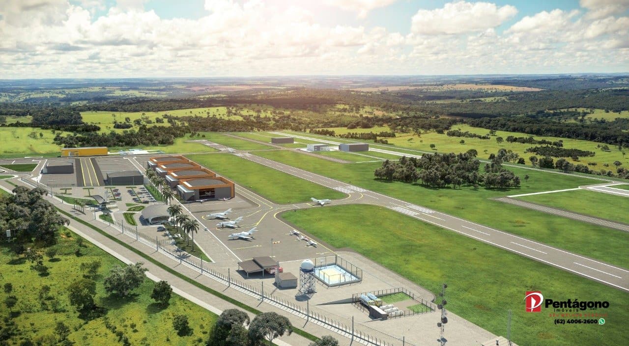 Terreno no Antares Polo Aeronautico